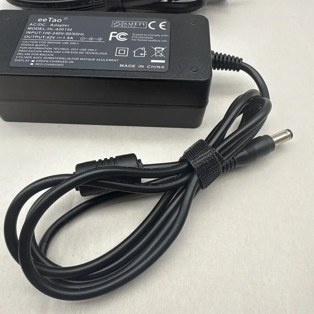 42V AC/DC Adapter Charger HL-420150 Compatible w/Hover-1 36V Highlander, Dynamo